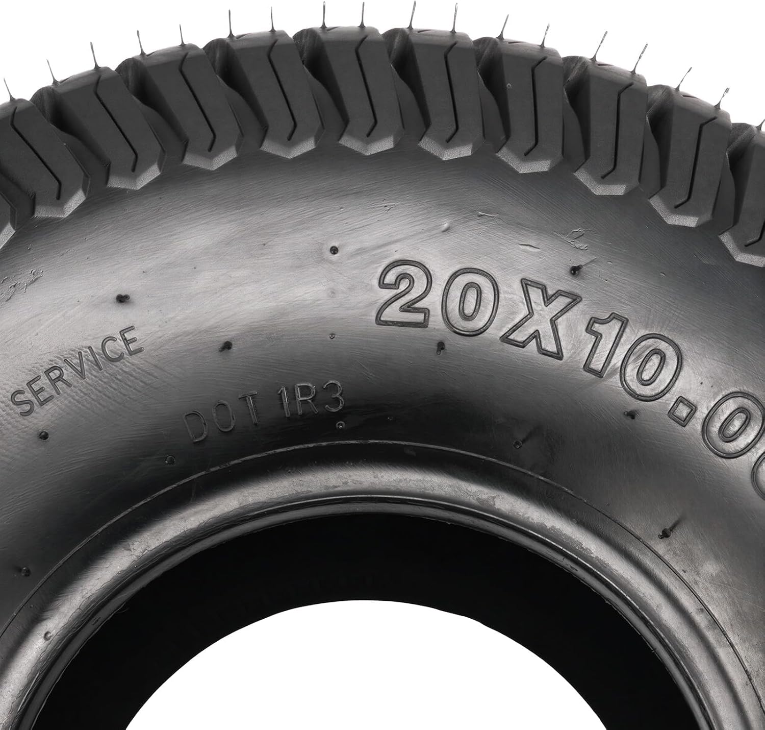KAX 20x10-8 Lawn Mower Tires,20x10-8 Mud Tires for Off-Road, Golf Carts,4 Ply, 2Pcs,Tubeless Z-160