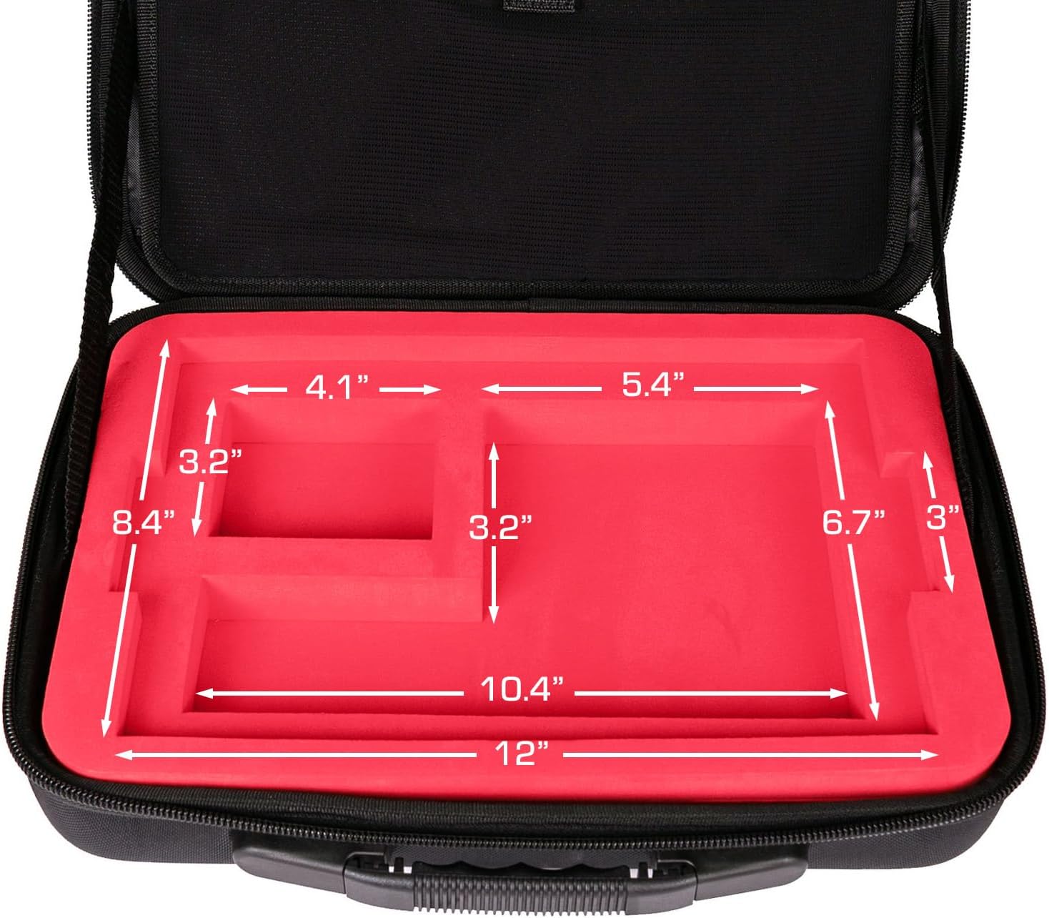 Analog Cases 13' MacBook Pro Hard Shell Pulse Case, Compatible with 2016-2025 M1 / M2 / M3 13' MacBook Pro & 2018-2024 MacBook Air Laptop Models, Hardshell Travel Case with Shock Absorbent EVA Insert