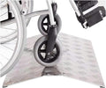 Threshold Ramp Wheelchair Ramp Heavy Duty Aluminum Threshold Ramp Bridging Ramp for Home Doorway Scooter Ramp Kerb Ramps Non-Slip Ramps Anti-Slip (Size : 8CM/3IN Rise)