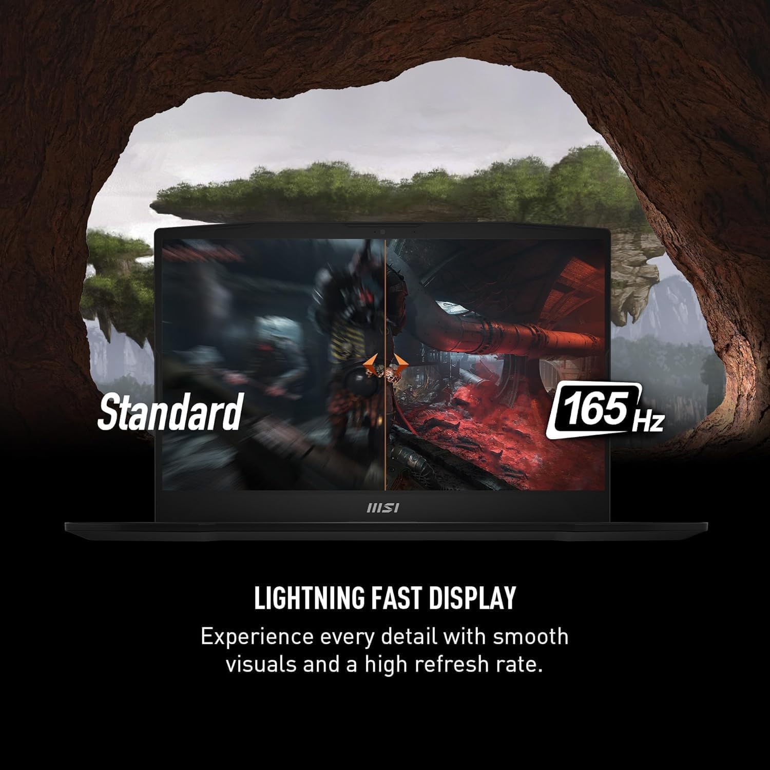 msi Katana 15.6' QHD Gaming Laptop, Intel Core i7-14650HX, NVIDIA GeForce RTX 5070, 16GB RAM 1TB SSD, 4 Zone RGB Backlit Keyboard, WiFi 6E, Webcam, 256gb 9H Docking Station, Windows 11 Home, Black