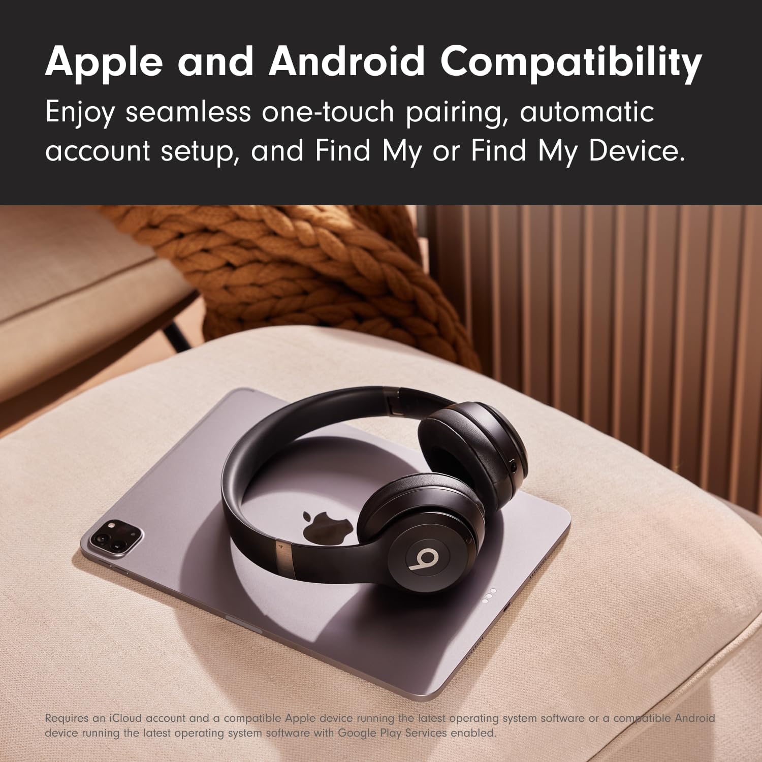 Beats Solo 4 Wireless Headphones with 20W Power Adapter - Matte Black