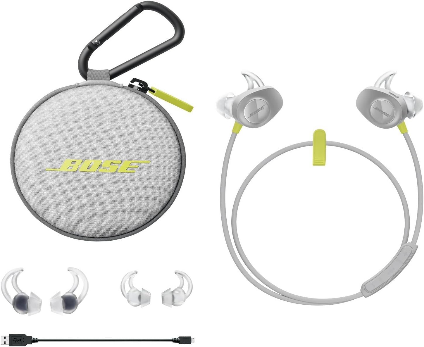 Bose SoundSport Wireless Headphones, Citron (Renewed)
