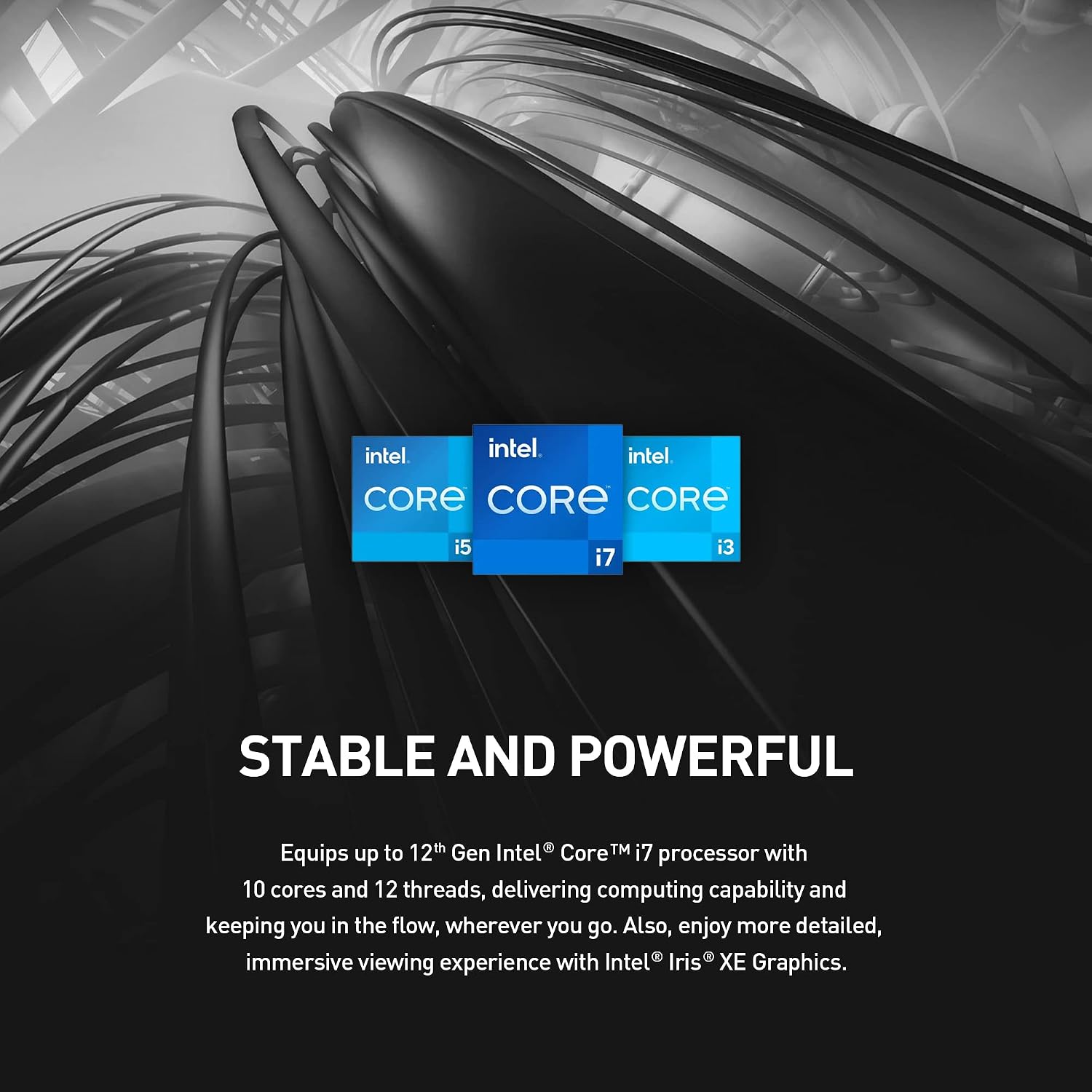 msi Cubi 5 Barebones Mini PC: Intel Core i3-1215U, WiFi 6E, BT 5.2, Thunderbolt Type-C, Dual Display, Energy Efficient, Black: 12M-086BUS