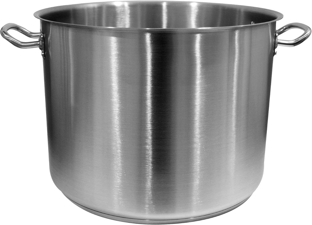 40 Qt Stainless Steel Stock Pot w/Cover