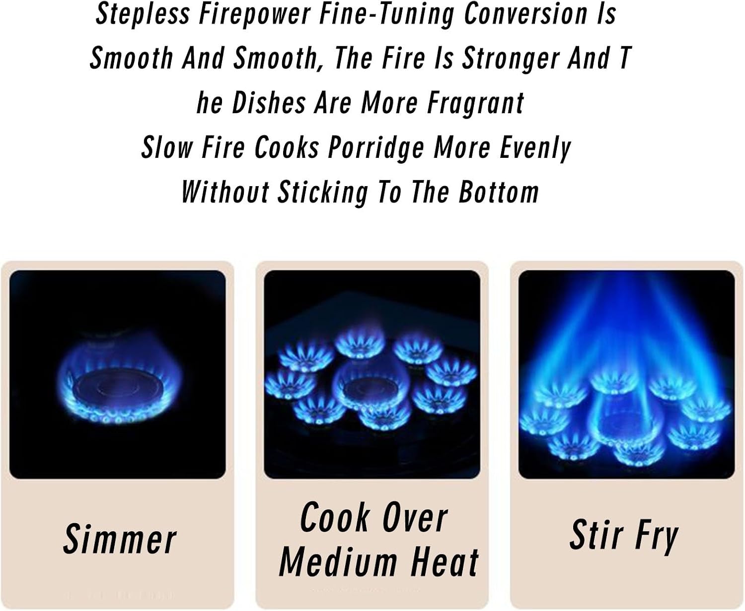 Household Single Burner,Nine-cavity Desktop Tempered Glass Gas Stove,Natural Gas/liquefied Gas Gas Stove,Flameout Protection (Size : NG)