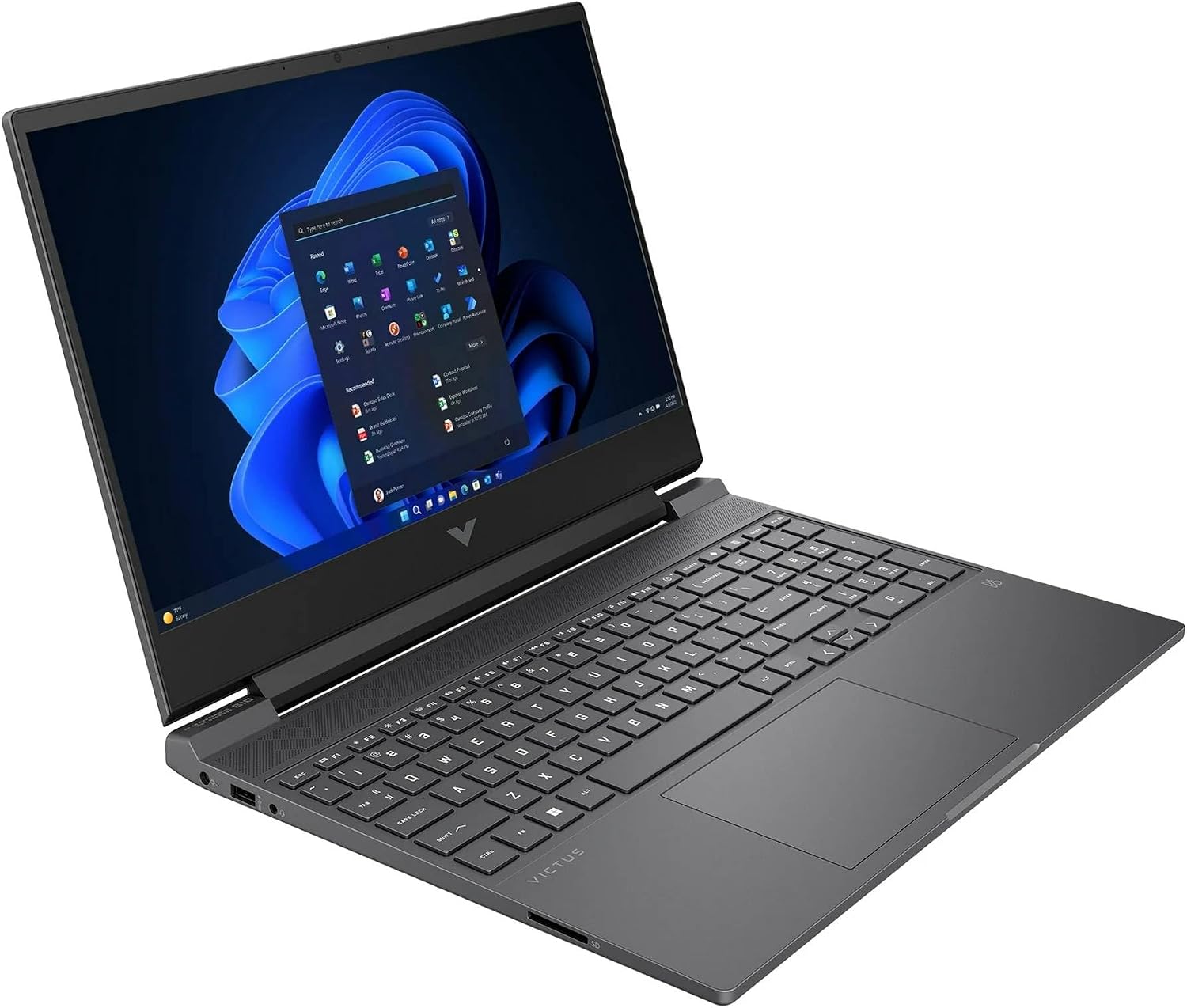 HP Victus 15.6-inch Gaming Laptop - Intel Core i5-13420H(Up to 4.60 GHz), 15.6' FHD 144Hz Display, GeForce RTX 4050, Windows 11 Pro & Microsoft Office Lifetime, 32 GB RAM, 1 TB SSD, Wi-Fi 6