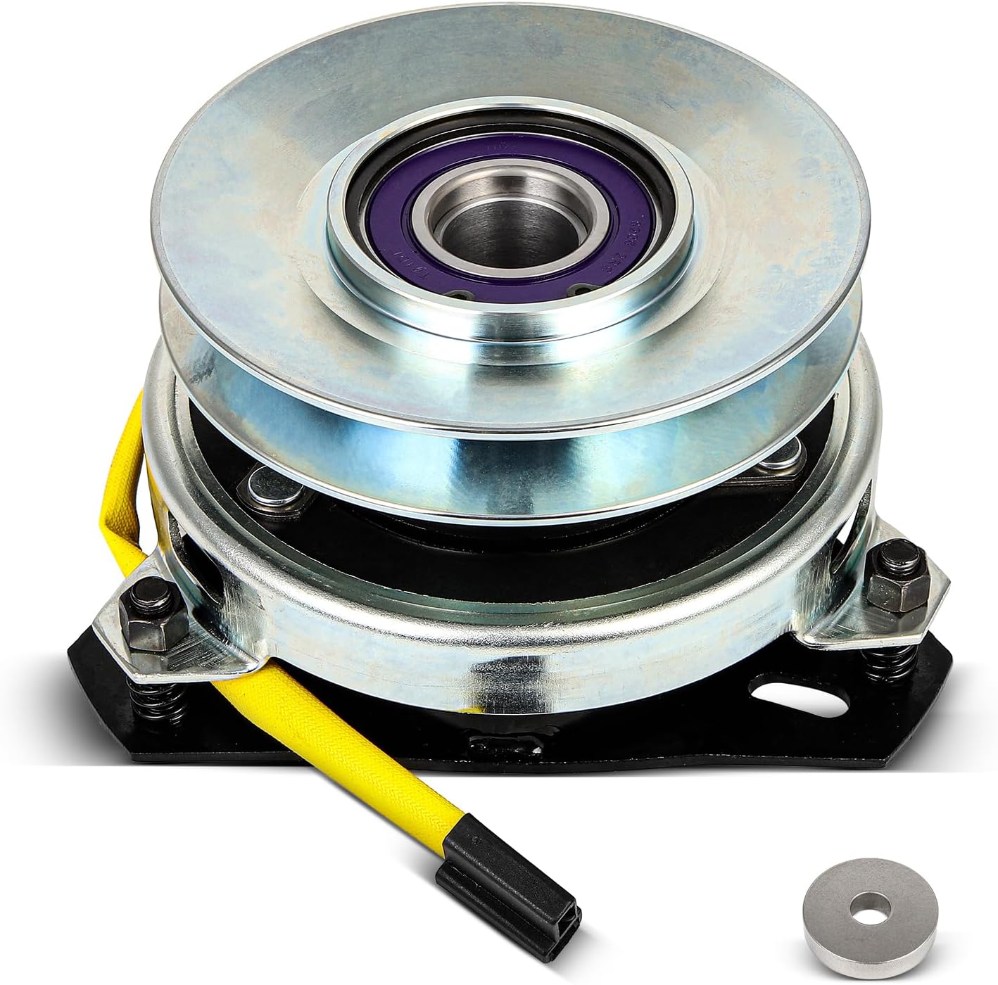 SCITOO PTO Clutch Fit for AYP：140923,for CUB CADE：917170056,for Dixon：532150283,for Husqvarna：170056,for Prime：7-06262,for Rotary：12309,for STENS：255-359,for Warner：5215-73 Electric Lawnmower