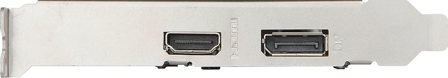 msi Gaming GeForce GT 1030 4GB DDR4 64-bit HDCP Support DirectX 12 DP/HDMI Single Fan OC Graphics Card (GT 1030 4GD4 LP OC)