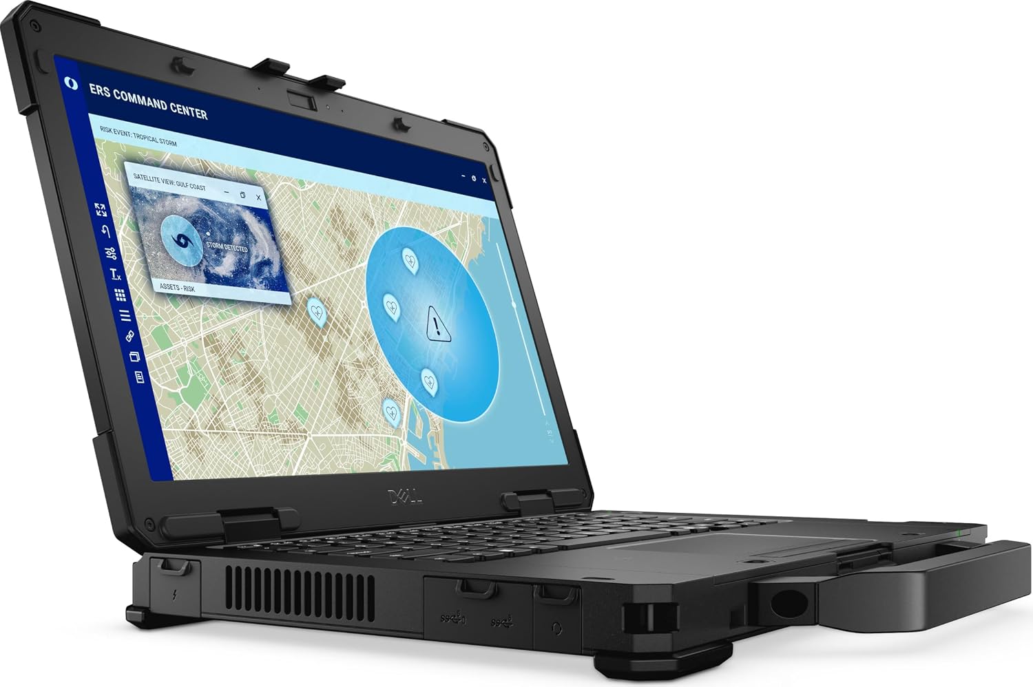 Dell Pro Rugged 14' FHD Laptop, Intel Core Ultra 5 135U up to 4.4GHz, 32GB DDR5, 2TB NVMe SSD, Intel Graphics, HD Webcam, Backlit Keyboard, Windows 11 Pro