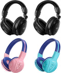 SIMOLIO Wireless IR Headphones for Car DVD and Bluetooth Headphones for Kids, Infrared Headphones Compatible with Honda Odyssey & uConnect VES & Dodge Grand Caravan & Chevy Suburban 2006-2022