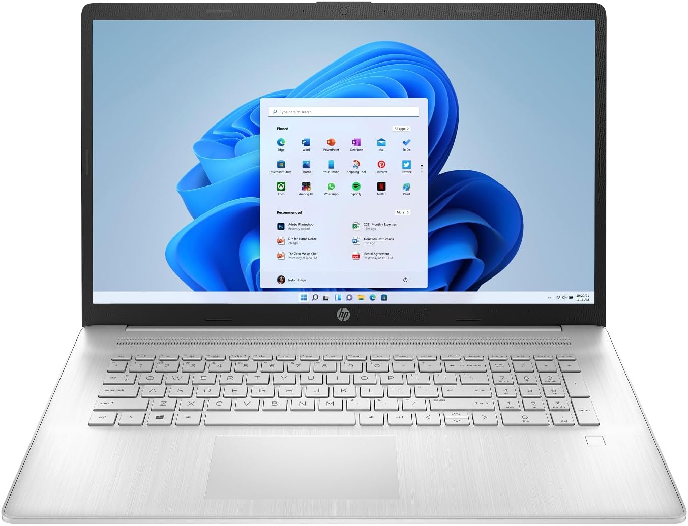 HP 17 Laptop Computer for Business and Students, 17.3' HD+ Display, Intel 10-Core i5-1334U,Windows 11 Pro, Numeric Keypad,Silver (16GB RAM | 1TB SSD)