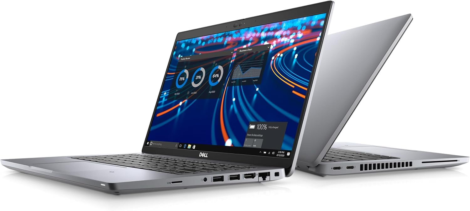 Dell Latitude 5420 Business Laptop (14' FHD Anti-Glare, Intel Core i7-1185G7, 16GB RAM, 512GB SSD) 2 x Thunderbolt 4, Backlit, HD IR Webcam, Ethernet, Wi-Fi 6, Bluetooth 5.1, IST HUB, Win 11 Pro, Gray