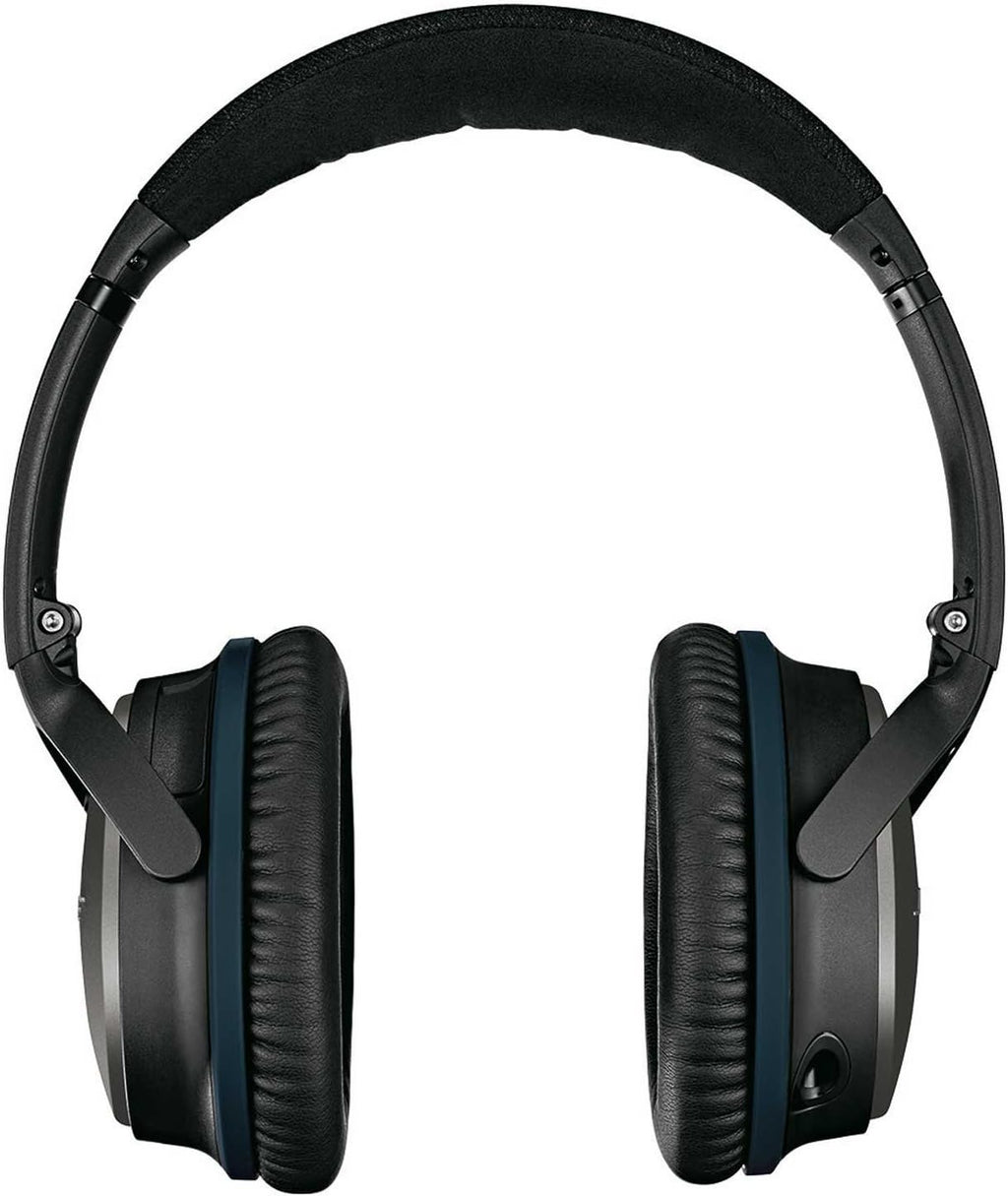 Bose QuietComfort 25 Acoustic Noise Cancelling Headphones for Apple Devices, Black (Renewed)
