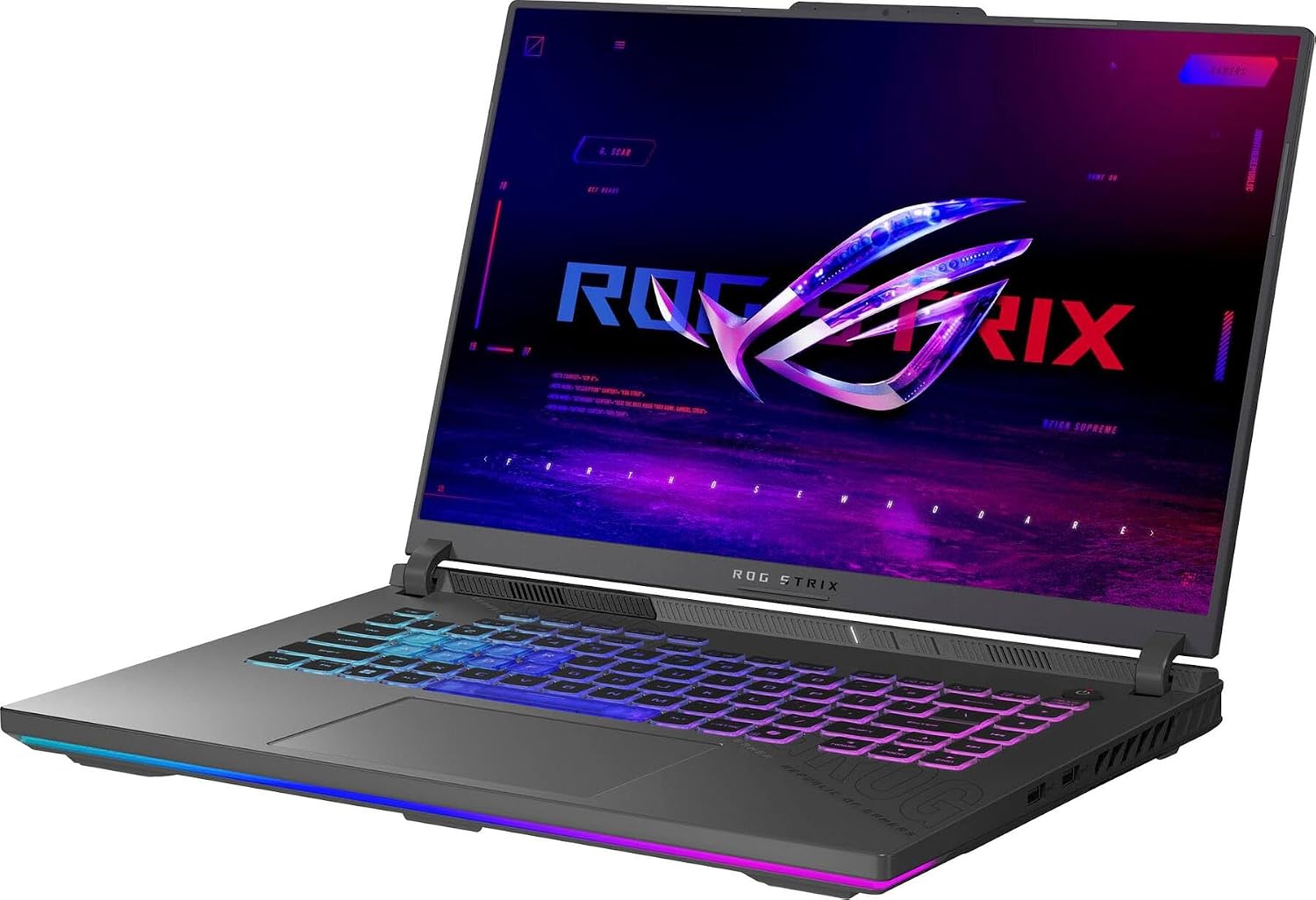 ASUS ROG Strix G16 Gaming Laptop, NVIDIA RTX 5070 Ti(12GB GDDR7), AMD Ryzen 9 8940HX (16 Cores, 32 Threads), 16' WUXGA FHD 165Hz 3ms Display, 32GB DDR5, 1TB PCIe 4.0 SSD, Windows 11 Pro, Accessories