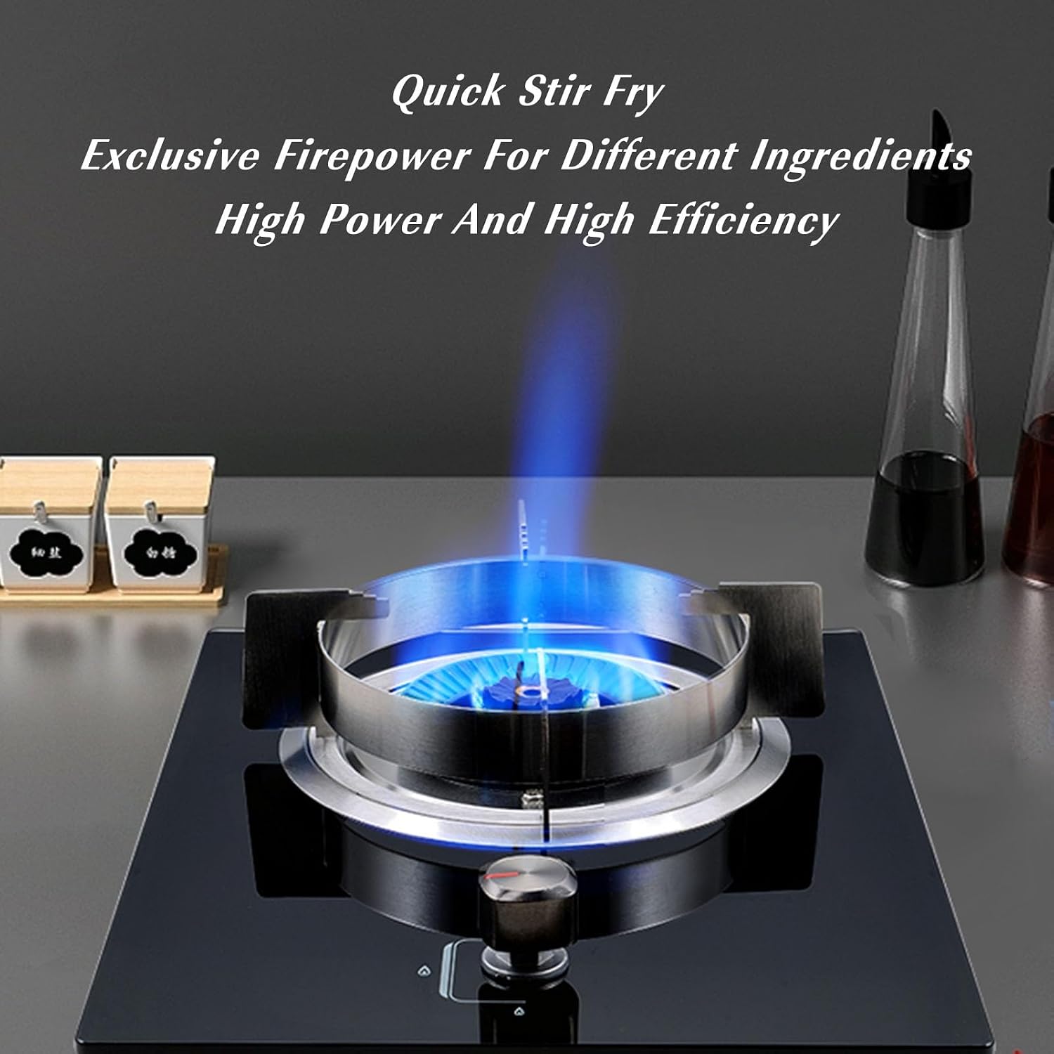 Portable Gas Stove,1 Burner Propane Stove,Tempered Glass Max 17742.4BTU with Pulse Electronic Ignition Suitable for Apartments or Kitchens(black) (Color : NG)