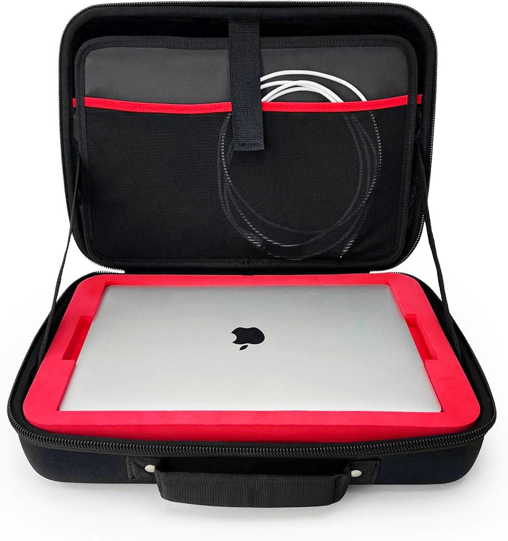 Analog Cases 13' MacBook Pro Hard Shell Pulse Case, Compatible with 2016-2025 M1 / M2 / M3 13' MacBook Pro & 2018-2024 MacBook Air Laptop Models, Hardshell Travel Case with Shock Absorbent EVA Insert