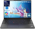 Lenovo ThinkPad E16 G2 Business Laptop Computer, Intel 16-Core Ultra 7 155H (Beat i7-13705H), 16GB DDR5 RAM, 1TB PCIe SSD, 16' FHD+, WiFi 6E, Backlit Keyboard, Fingerprint Reader, W11 Pro(Renewed)