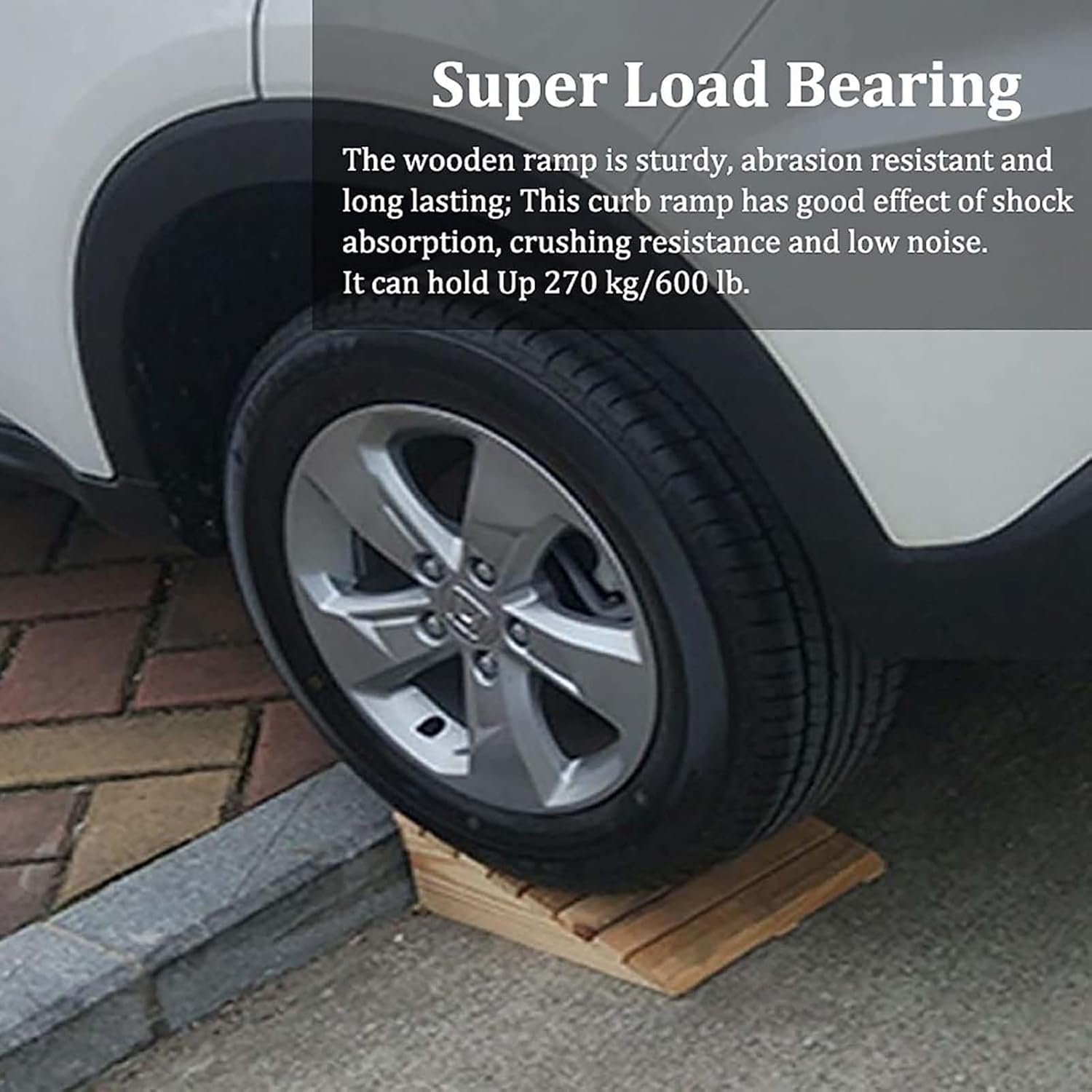 Loading Ramps, Threshold Ramp, Rise Wooden Threshold Ramps for Doorways, Non-Slip Durable Entry Ramp for Home/Garden Step/Sheds Doors, for Wheelchairs Walkers
