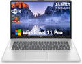 HP 17.3inch Business Laptop Computer - AMD Ryzen 5 7430U 6-Core (4.3GHz), FHD IPS Anti-Glare, AMD Radeon Graphics, Wi-Fi6, Copilot AI, Win 11 Pro, w/Accessories(32GB RAM | 1 TB SSD)