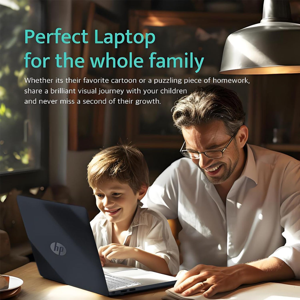 HP Business Laptop with Microsoft Office 365, AMD Ryzen 5 5500U Processor (Beats i7-1165G7), 15.6' FHD Display, 16GB RAM, 512GB SSD, Ethernet RJ-45, SD Card Reader, HDMI, Windows 11 Pro, WOWPC USB