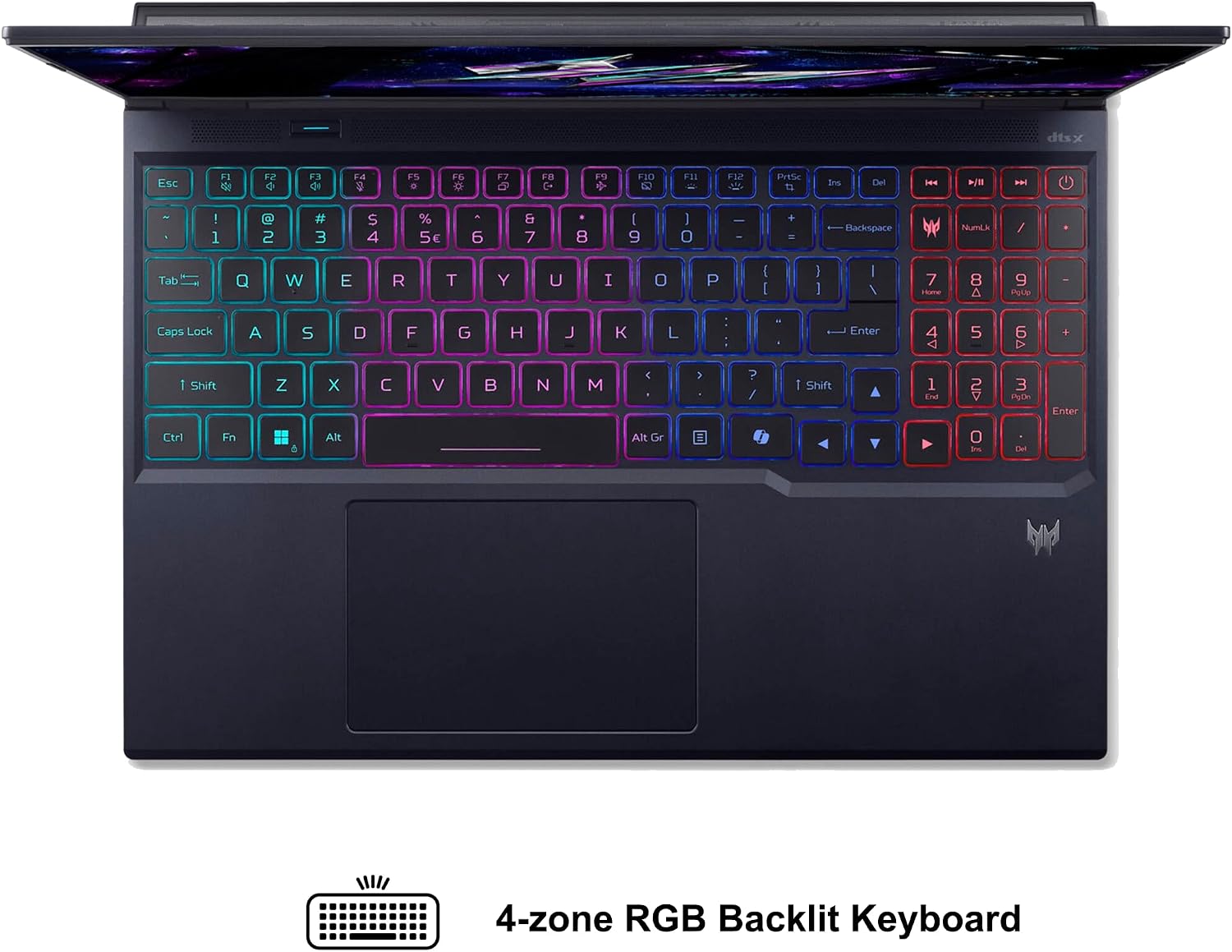 Acer Predator Helios Neo 16 AI Gaming Laptop 16' 2560x1600 IPS 240Hz (100% DCI-P3) Intel 24-core Ultra 9 275HX 32GB RAM 4TB SSD GeForce RTX 5070 Ti (Up to 992 AI Tops) Win11Pro ICP Hub