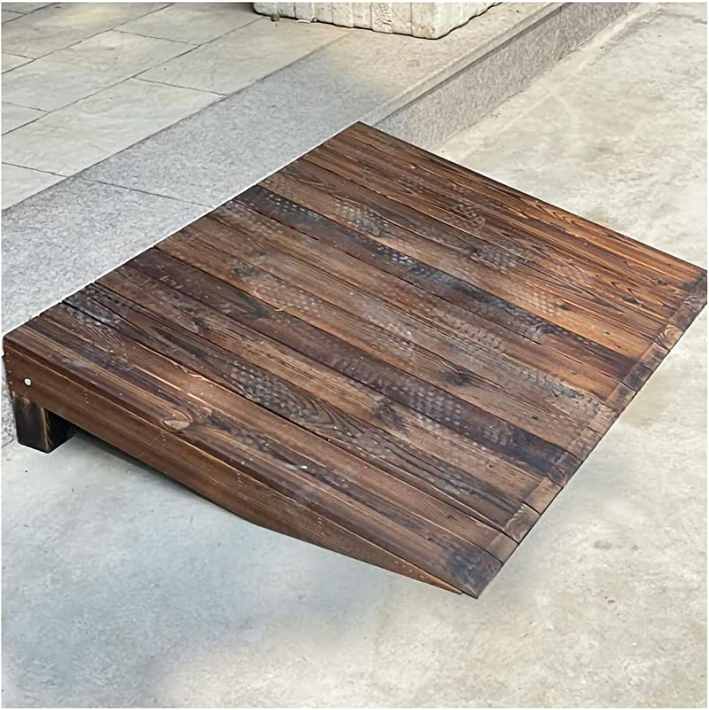 4' 7' 8' 10' 12' Rise Portable Threshold Ramp, Heavy Duty Entryway Ramp Sidewalk Curb Ramp, Anti-Slip Surface Wheelchair Ramp, for Driveway Car Bike (Size : 60x70x20cm)