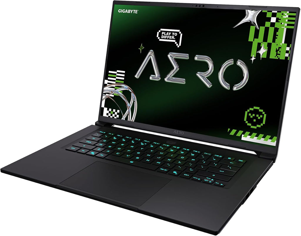 GIGABYTE AERO X16, Copilot+ PC - 165Hz 2560x1600 WQXGA - Manufactured by NVIDIA GeForce RTX 5070 - AMD Ryzen AI 7 350-1TB SSD with 16GB DDR5 RAM - Windows 11 Home - Space Gray - 1WH93USC94AH