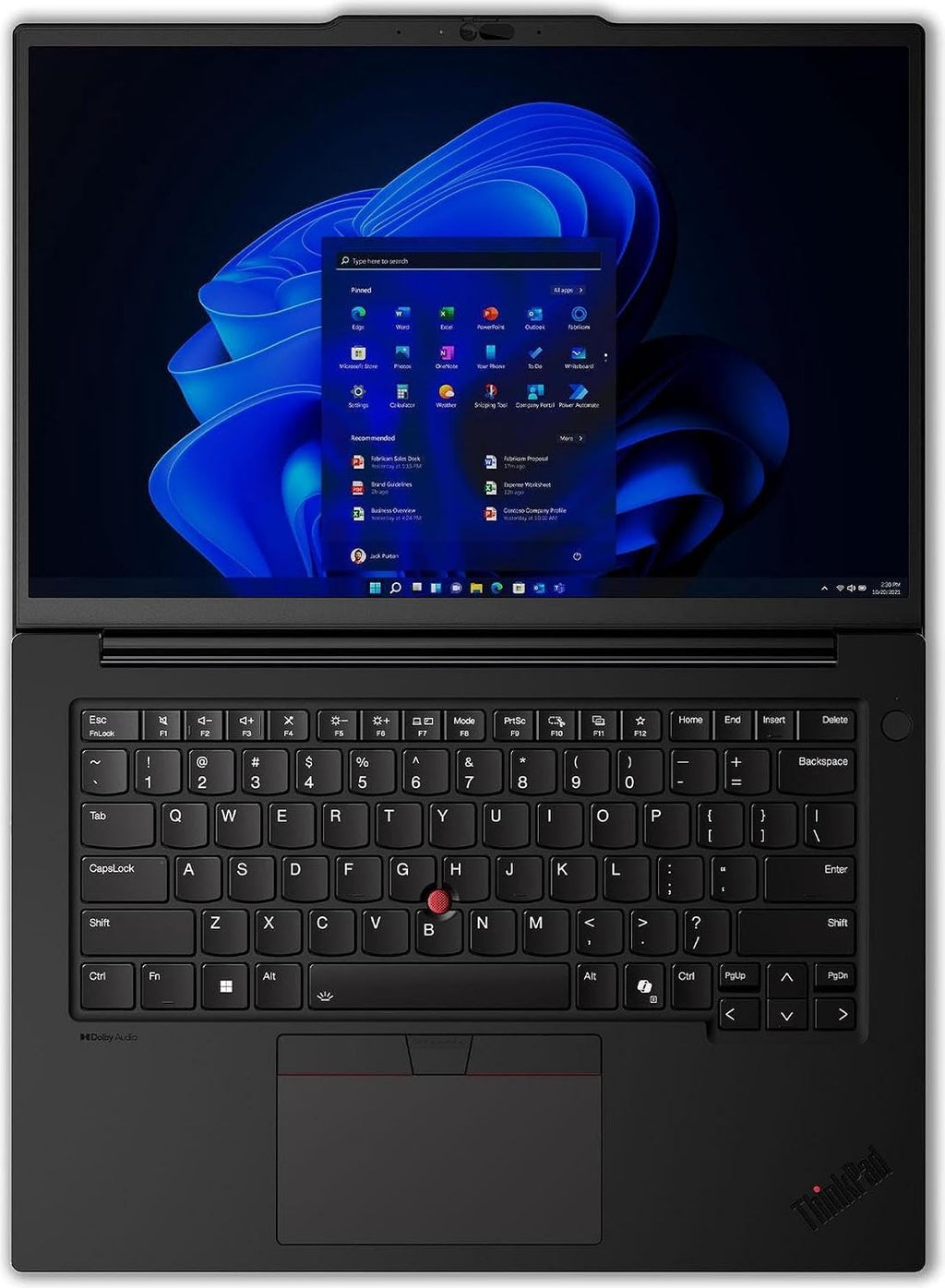 Lenovo ThinkPad P14s Gen 5 Laptop with Intel Core Ultra 7 155H Processor, 14.5 3K, 120Hz, Non-Touch Display, 64GB RAM, 1 TB SSD, NVIDIA RTX 500 Ada, 5MP RGB+IR Cam, FP Reader, and Win 11 Pro