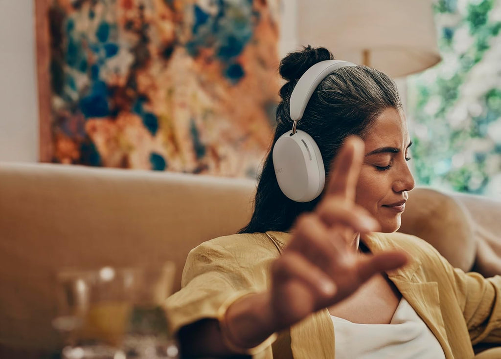 Sonos Ace | Noise Cancelling Wireless Over-Ear Headphones with Bluetooth, 30-Hour Battery Life, Spatial Audio, Dolby Atmos, Dynamic Head Tracking - White