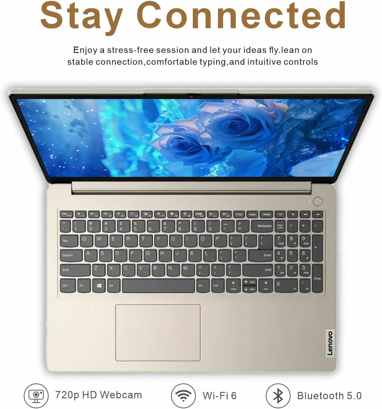 Lenovo Laptop for Business and Student | Intel Core |15.6 Anti-Glare Screen | 1 Year Office 365 | 20GB RAM | 512GB SSD + 128GB eMMC | 1TB Cloud Storage | 11HR Battery | Windows 11 | WOWPC USB