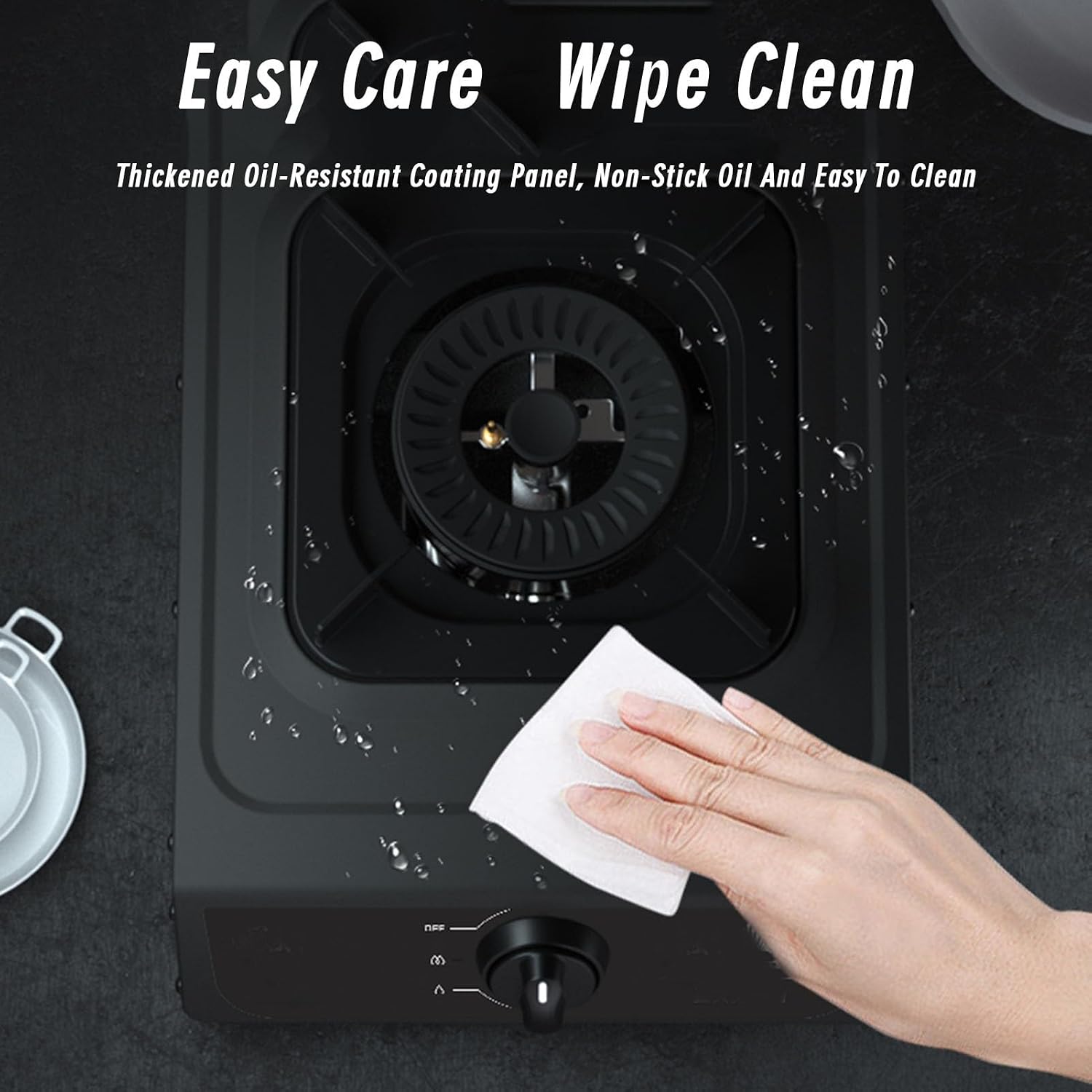 Cassette Stove,Portable Gas Stove,Max 15354BTU Single Burner Cassette Stove Piezo-Ceramic Ignition for Camping Cooking Car Travel Home and Apartment (Color : LPG, Size : Style 1)