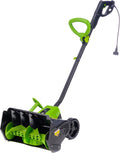 Earthwise SN70016 Electric Corded 12Amp Snow Shovel, 16' Width, 430lbs/Minute