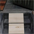 Wood Wheelchair Scooter Threshold Ramp 2' 3' 4' 5' 6' Rise, Heavy Duty Curb Ramp Wheelchair Ramp for Doorway, Thresholds, Wheelchair (Size : 38.8x35x14cm/15.2x13.8x5.5in)