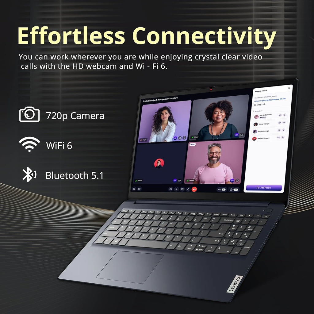 Lenovo 15.6' FHD Touchscreen Laptop Newly Thanksgiving Edition, Powerful Intel Core i5-1335U Processor (Beats i7-1255U), 40GB RAM, 1TB SSD, Windows 11 Pro with Microsoft Office, WOWPC USB