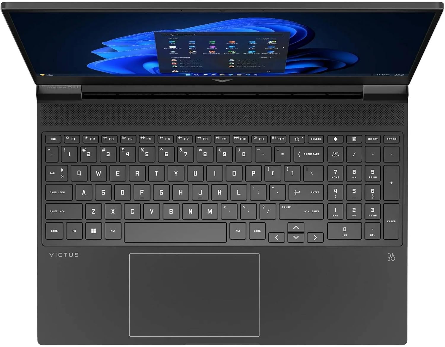 HP Victus 15.6-inch Gaming Laptop - Intel Core i5-13420H(Up to 4.60 GHz), 15.6' FHD 144Hz Display, GeForce RTX 4050, Windows 11 Pro & Microsoft Office Lifetime, 64 GB RAM, 4 TB SSD, Wi-Fi 6