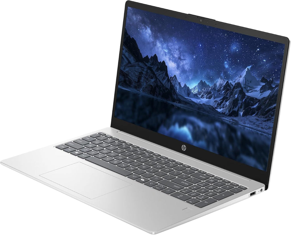 HP 15.6' Business Laptop Computer, Intel Core i5-1334U 10-Core (Up to 4.6Ghz), 32GB RAM 1TB SSD, Fingerprint Reader, Backlit Keyboard, Windows 11, Numeric Keypad, SageNova Earphones, Silver