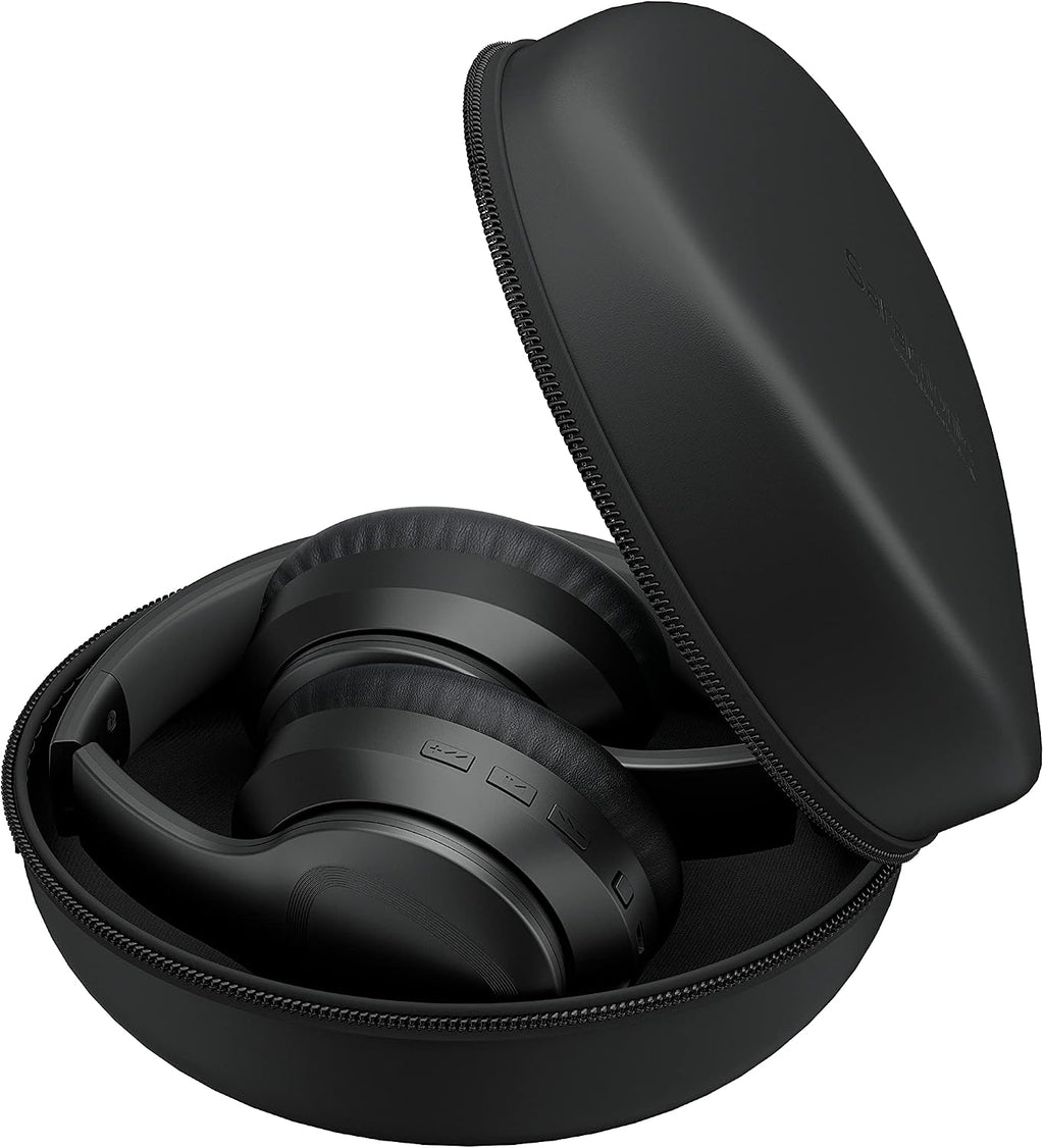 Saramonic SR-BH600 | Wireless Bluetooth 5.0 ANC Noise-Cancelling Over the Ear Headphones with 40mm Drivers and Leather Earpads