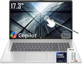HP 17.3 inch Touchscreen Laptop, HD+ BrightView Display, Intel Ultra 7 255U 12-Core(Beat Core 7 150U), 32GB DDR5, 1TB SSD, Copilot AI, Backlit KB, Long Battery, Win11 Home, w/128GB External SSD&Stylus