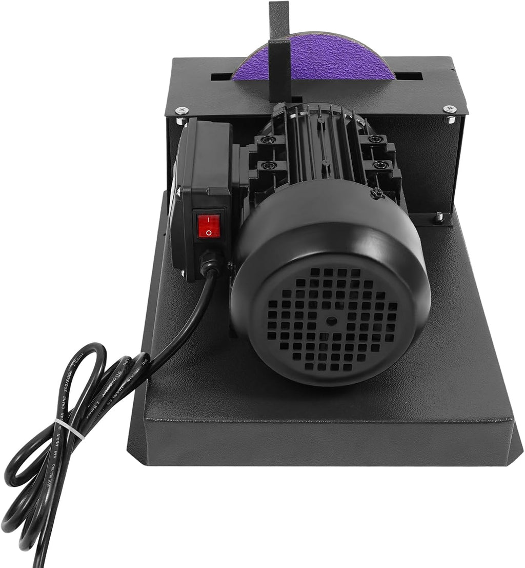 750W Lawn Mower Blade Sharpener, 1HP 1700 RPM Lawnmower Blade Bench Grinder with 9 Inch Ceramic Grinding Wheel for Various Lawn Mower Blades. (1HP)