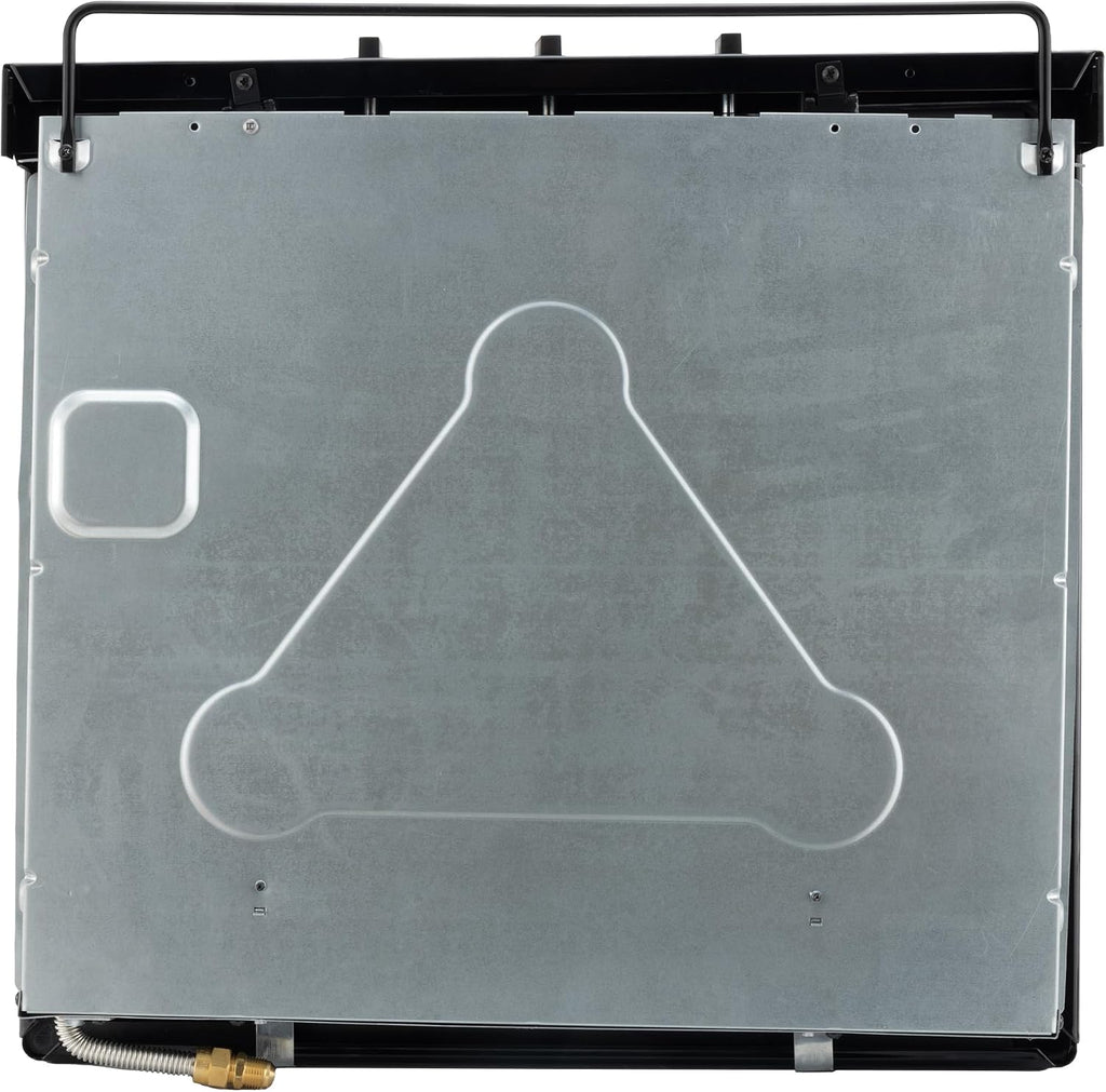 Replacement for Atwood 50300 RV Three Burner Cooktop | RV Cooktop Stove | 9,000 BTU front burner 6,500 BTU rear burners | Gas Burners