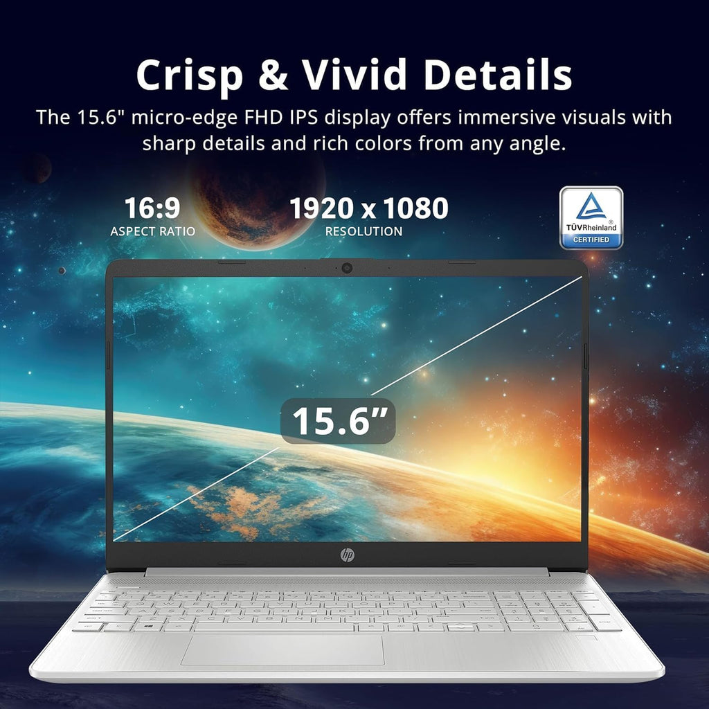 HP New 2026 Edition Core i7 15.6' Laptop | Intel High-Performance Core i7-1255U up to 4.7GHz | 24GB RAM - 2TB PCIe SSD | Webcam | FHD | Long Battery Life | Windows 11 | Business & Academic