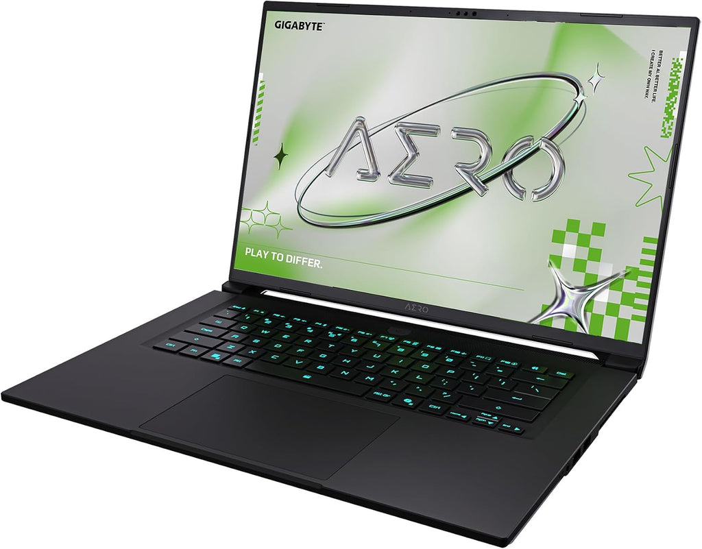 GIGABYTE AERO X16, Copilot+ PC - 165Hz 2560x1600 WQXGA - NVIDIA GeForce RTX 5070 - AMD Ryzen AI 7 350-1TB SSD with 32GB DDR5 RAM - Windows 11 Home - Lunar White