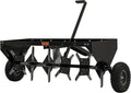 Agri-Fab 45-0518 40' Tow Behind Lawn Plug Aerator with Universal Hitch; Designed to Pull Behind Lawn & Garden Tractors
