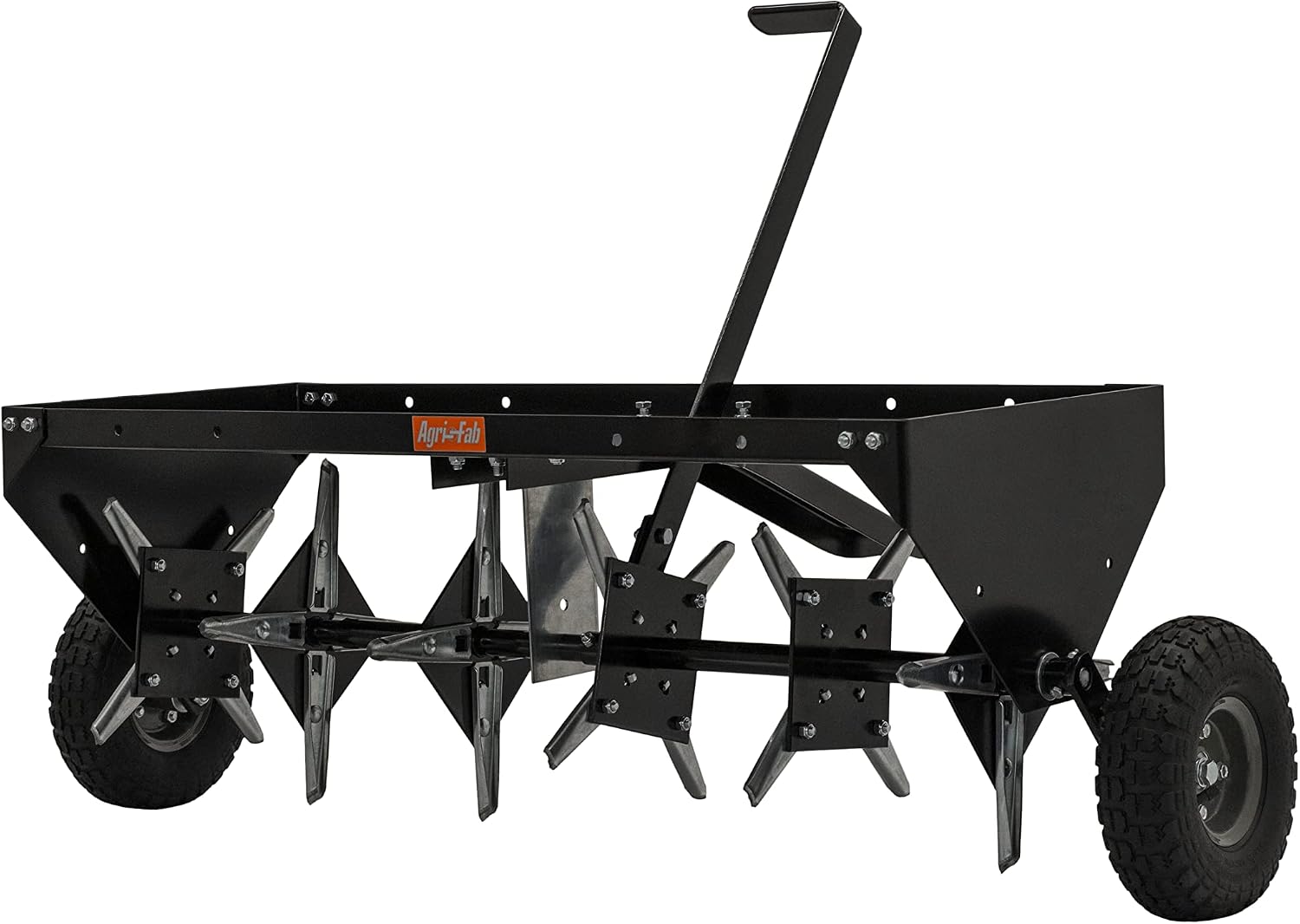 Agri-Fab 45-0518 40' Tow Behind Lawn Plug Aerator with Universal Hitch; Designed to Pull Behind Lawn & Garden Tractors