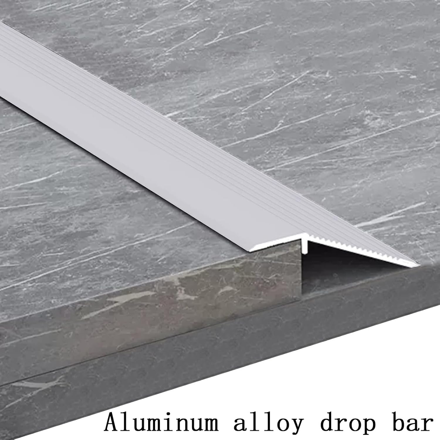 4 Inch Floor Transition Strip Threshold Ramp Aluminum, 36'' Thresholds Reducer for Bridge The Height Gap Between 0.4 to 1.6 Inches for Doorway Ramp Tiles Laminate Planks(Black,360cm(90x4))