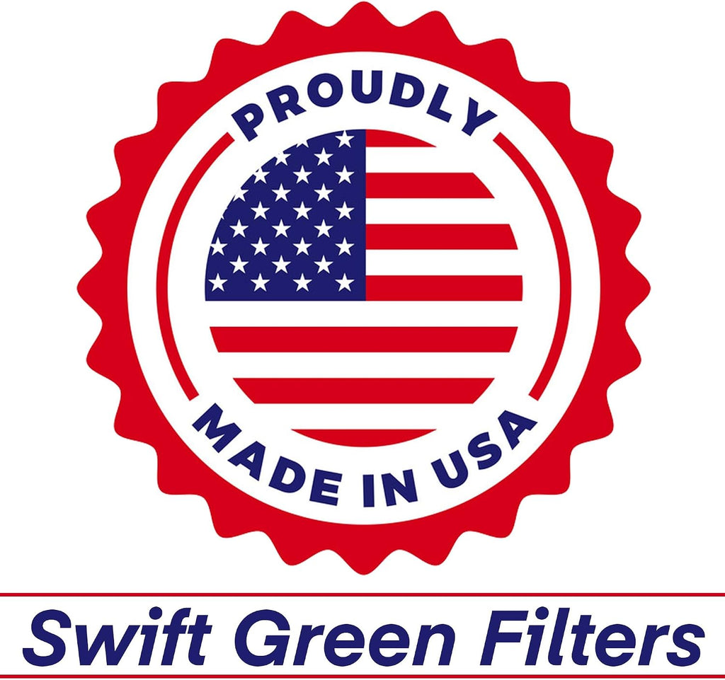 SGF-DSA21 Replacement water filter for Samsung DA29-00012A,DA29-00012B, DA61-00159A,DA29-0003B,EFF-6006A-8 by Swift Green Filters (6 Pack)