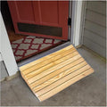 Ramps Threshold Ramp, 5/6/7/8/10 Inch Rise Wheelchair Ramps for Doorways Front Door Garage, Wood Home Threshold Ramps for Walkers Motorcycle Disabled Chair, Non-Skid Surface(30x33.8x13cm/11.8x13.3x5in
