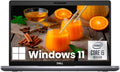 Dell Latitude 5410 14' Notebook PC, Intel Core i5-10310U up to 4.4GHz, 16GB RAM, 256GB SSD, Thunderbolt, HDMI, Latitude Laptop Windows 11 Pro (Renewed)