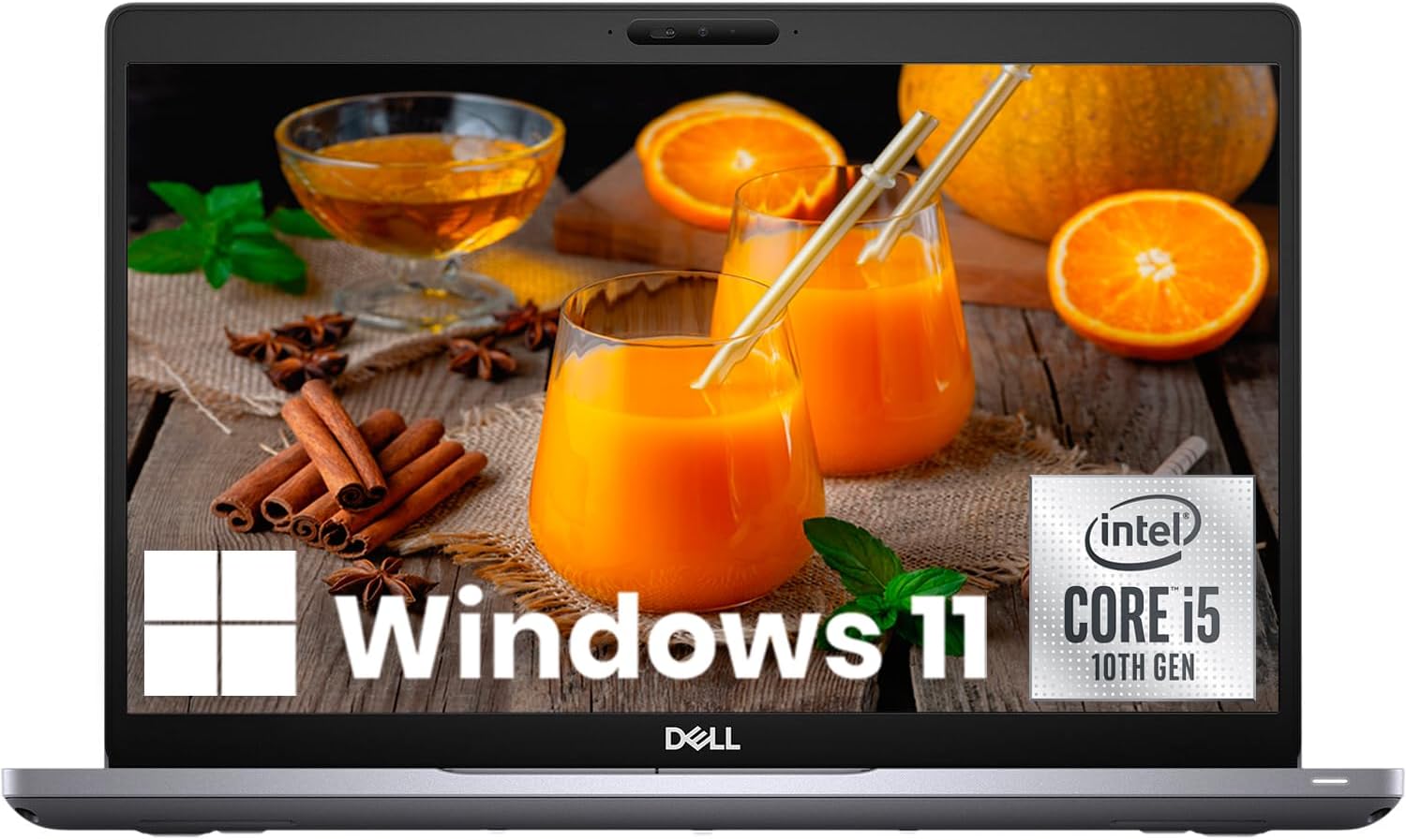 Dell Latitude 5410 14' Notebook PC, Intel Core i5-10310U up to 4.4GHz, 16GB RAM, 256GB SSD, Thunderbolt, HDMI, Latitude Laptop Windows 11 Pro (Renewed)