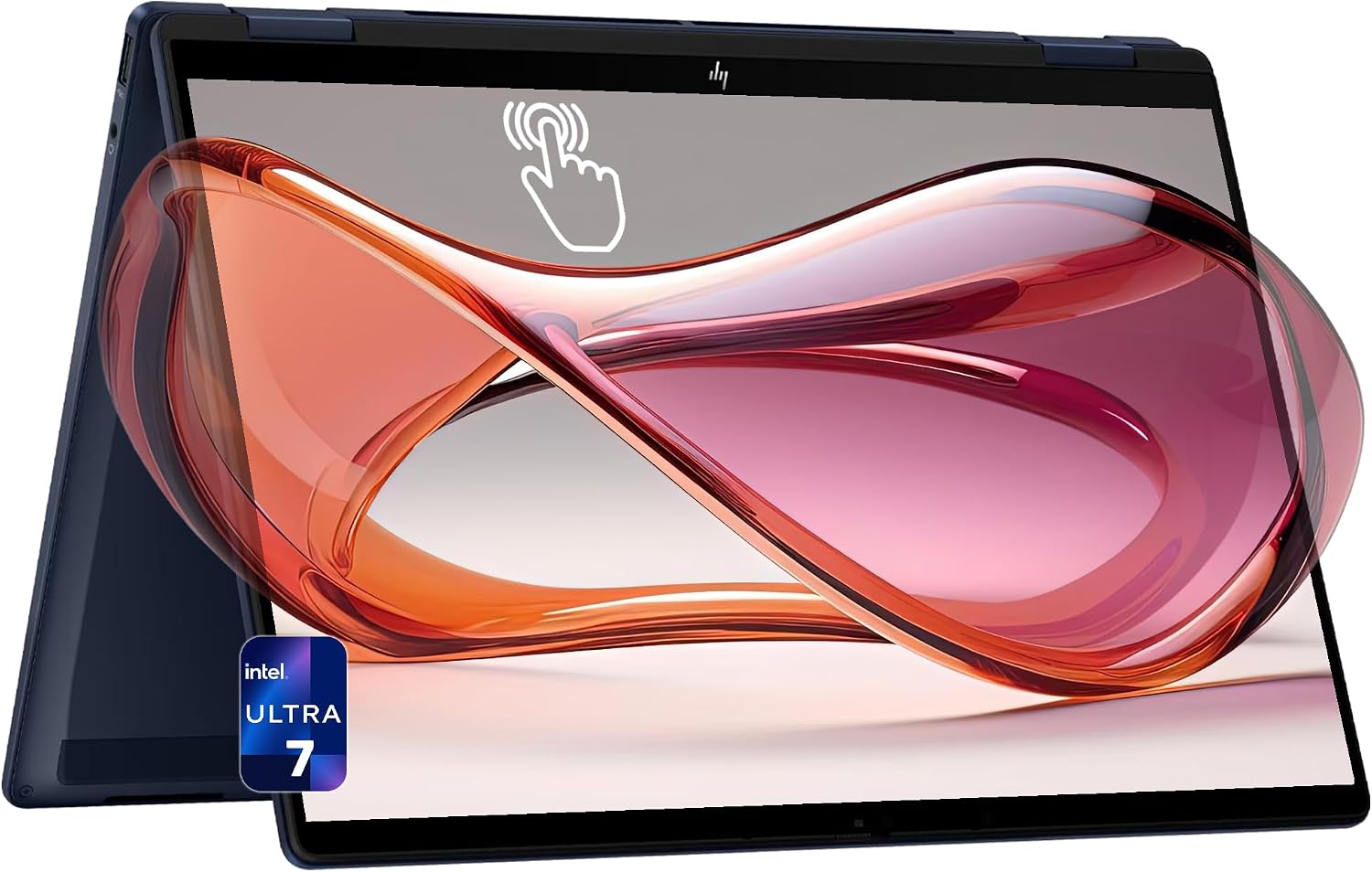 HP OmniBook X Flip 2-in-1 Copilot+ Laptop, Intel Ultra 7-256V, 16GB LPDDR5x RAM, 1TB PCIe SSD, 14' 2K(1920x1200) Touchscreen, Intel Arc 140V, Backlit Keyboard, W11Home, Atmospheric Blue